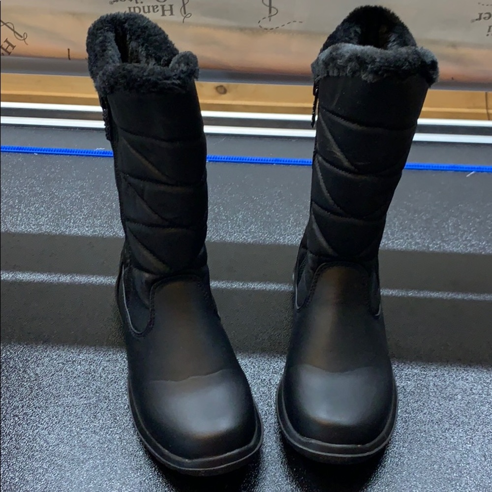 Totes black winter boots - 6
